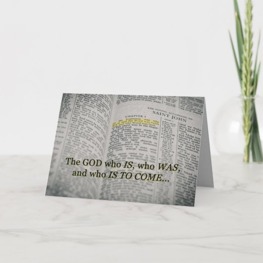 De God die de kaartje van de Manuscript is Kaart (Voorkant)