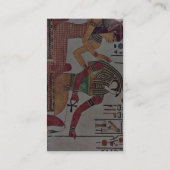 De God herstelt Harakleti Amentit en de godin van Visitekaartje (Achterkant)