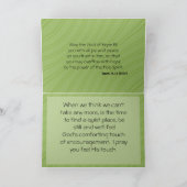 De god is alwayswith-aanpast om het even welke kaart (Binnen)