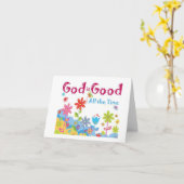 De god is de hele tijd goed kaart (Gele Bloem)