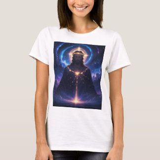 De god Isa Masih, de vader van de planeet T-shirt