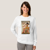 De god, Khepri, van de Tomb van Nefertari T-shirt (Voorkant volledig)