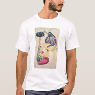 De God Krishna met zijn sterfelijke liefde, Radha T-shirt