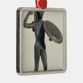 De God Mars of een Warrior Metalen Ornament (Rechts)