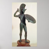 De God Mars of een Warrior Poster (Voorkant)