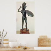 De God Mars of een Warrior Poster (Keuken)