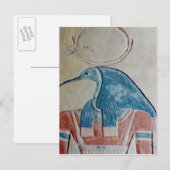 De god Thoth Briefkaart (Voorkant / Achterkant)