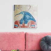 De god Thoth Canvas Afdruk (Insitu (Woonkamer))