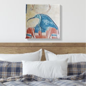 De god Thoth Canvas Afdruk (Insitu (Slaapkamer))