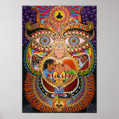 De god van de genezing poster (Voorkant)