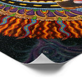 De god van de genezing poster (Hoek)