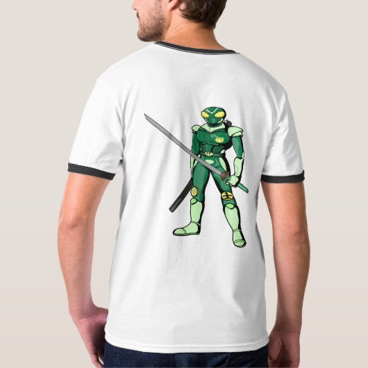 "De God van de Khoi" T-shirt ontwerp (Achterkant)