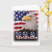 De god zegent de V.S.! Kaart (Gele Bloem)