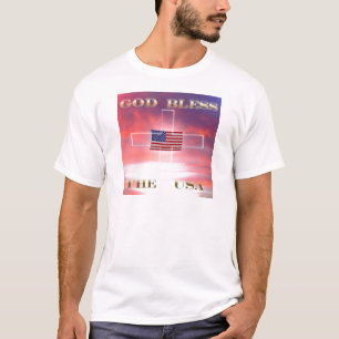 De god zegent de V.S. T-shirt