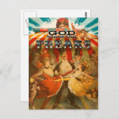 De god zegent Freaks 2 Briefkaart (Voorkant / Achterkant)