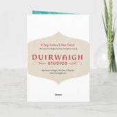 De god zegent Freaks (Wenskaart) Kaart (Achterkant)