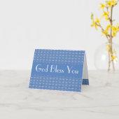 De god zegent u kaart (Gele Bloem)