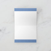 De god zegent u kaart (Binnen)