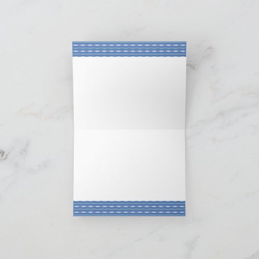 De god zegent u kaart (Binnen)