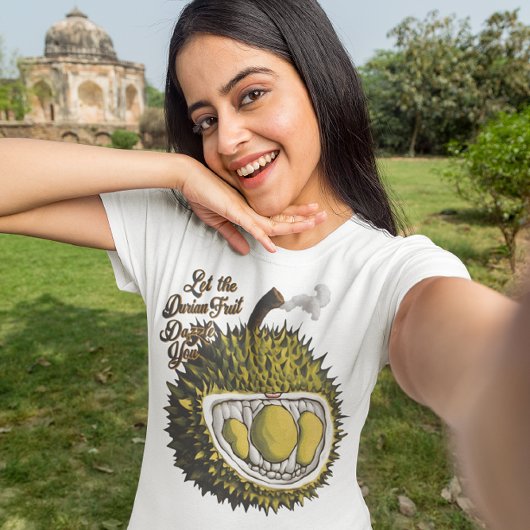 De goddelijke Durian vrucht: Laat de vrucht spreke T-shirt
