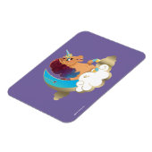 De Goddelijke Eenhoorn | Maan en wolken Magneet (Linkerzijde)