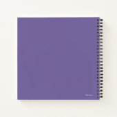 De Goddelijke Eenhoorn | Maan en wolken Notitieboek (Achterkant)