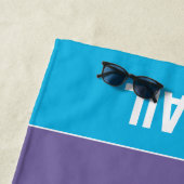 De Goddelijke Eenhoorn | Maan en wolken Strandlaken (In situ)