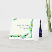 De goddelijke Kaart van de Verjaardag (Achterkant)