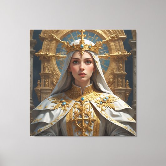 De goddelijke keizerin: een verhaal van hemelse we canvas afdruk (Voorkant)