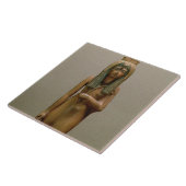 De goddelijke koningin Ahmose Nefertari (geschilde Tegeltje (Zijkant)