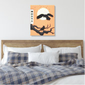 De goddelijke kraai canvas afdruk (Insitu (Slaapkamer))