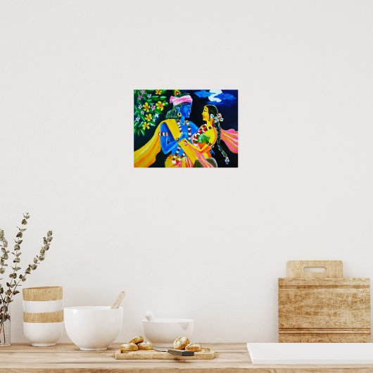 De goddelijke minnaar poster (Keuken)