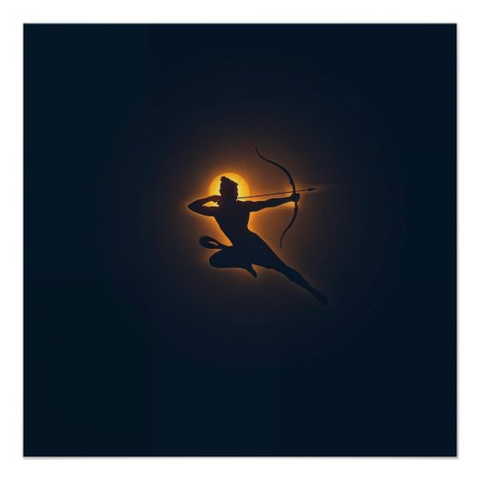 De goddelijke pijl van de overwinning perfect poster (Voorkant)