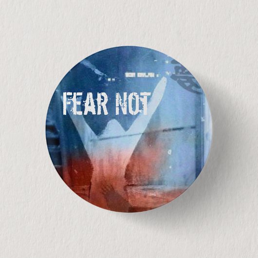 De goddelijke woordreeks #6 ronde button 3,2 cm (Voorkant)