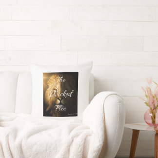 De goddeloze vlucht spreekwoorden 28:1 kJV Kussen