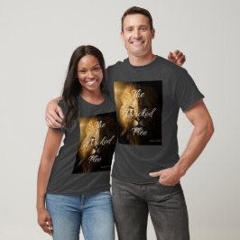 De goddeloze vlucht spreekwoorden 28:1 kJV unisex T-shirt