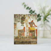 De goden Osiris en Atum uit Tomb van Briefkaart (Staand voorkant)
