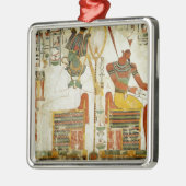 De goden Osiris en Atum uit Tomb van Metalen Ornament (Links)