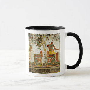 De goden Osiris en Atum uit Tomb van Mok