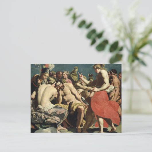 De goden van Olympus Briefkaart (Staand voorkant)