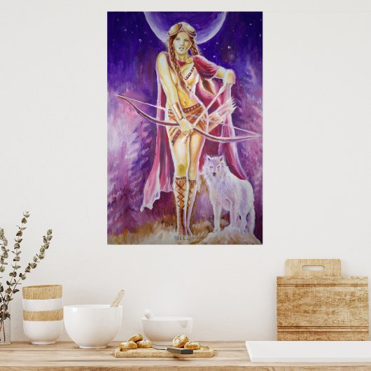 De godin Bendis Poster (Keuken)