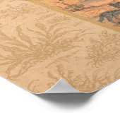 De godin Bhairavi Devi met Shiva Poster (Hoek)