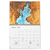 De godin binnen het rooster 2008 kalender (Feb 2027)