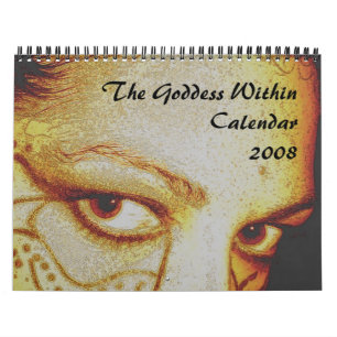 De godin binnen het rooster 2008 kalender
