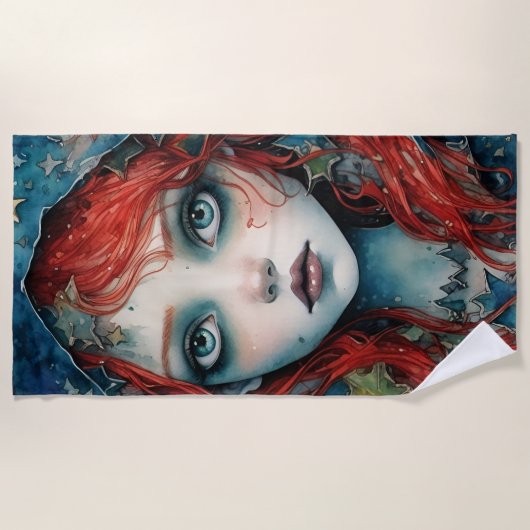 De godin Brigid Strandlaken (Voorkant)