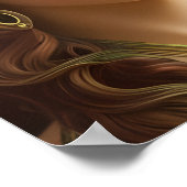 De godin Demeter | Digitale kunst Poster (Hoek)