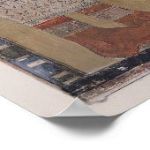 De godin Hathor plaatst de magische kraag Poster (Hoek)