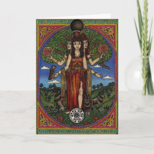 De godin Hecate (afbeelding en synbolen) 001 T, Gi Kaart