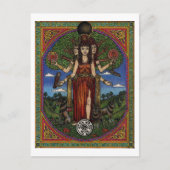 de godin hecate (afbeelding en synbols) 001 t, briefkaart (Voorkant)