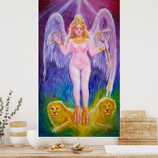 De godin Inanna Poster (Keuken)